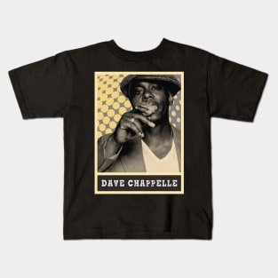 brown cream dave chappelle twoo Kids T-Shirt